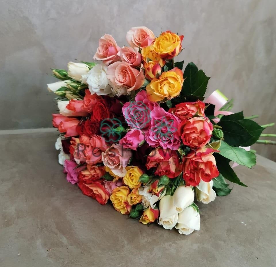 Букет цветов из: Розы в Новой Пролетарке