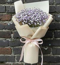 Букет цветов из:  Гипсофила в Новой Пролетарке