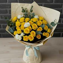Букет цветов из:  Розы в Новой Пролетарке