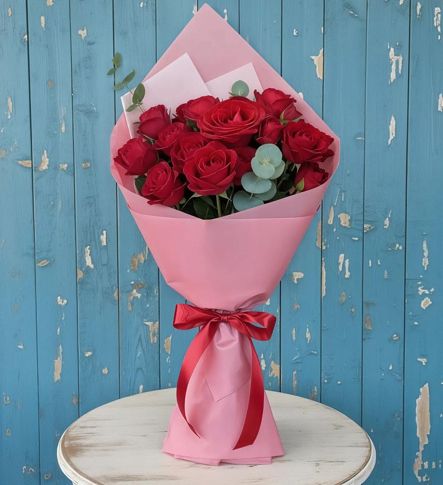 Букет цветов из: Розы в Новой Пролетарке