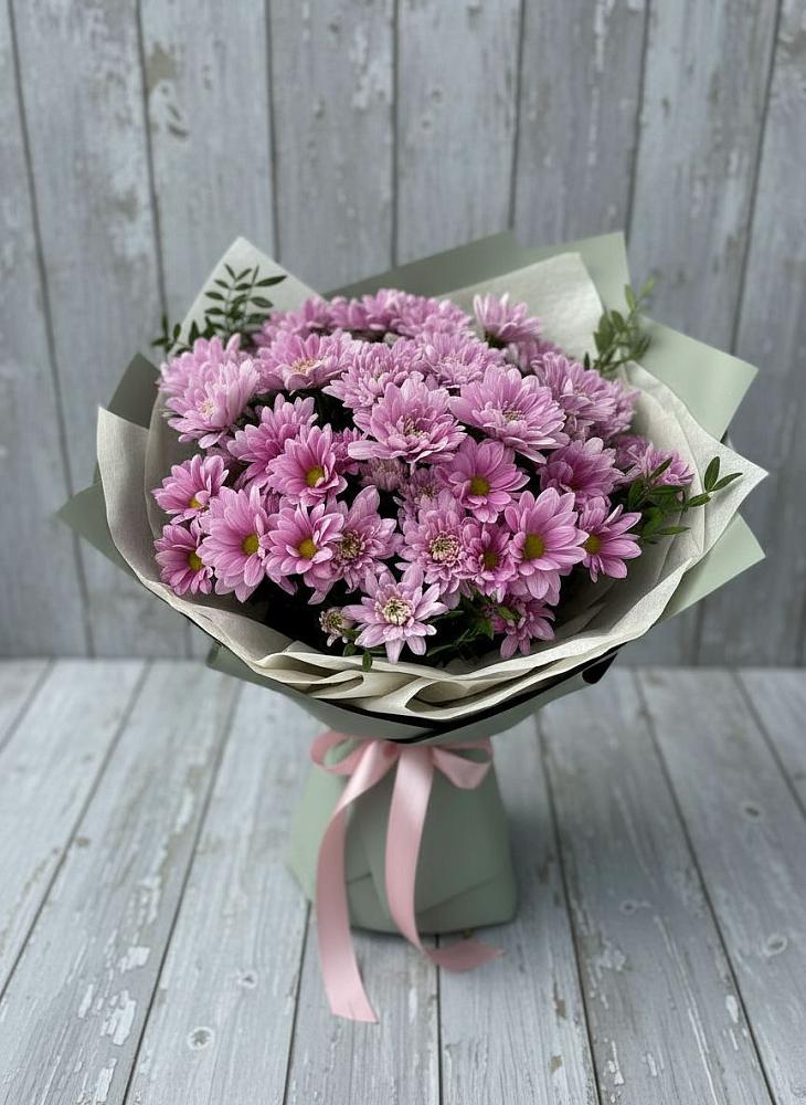 Букет цветов из: Хризантемы в Новой Пролетарке