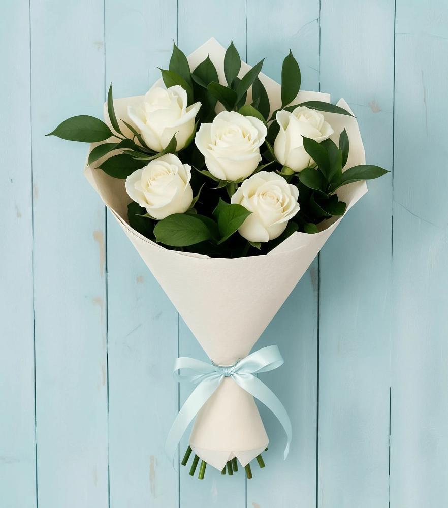 Букет цветов из: Розы в Новой Пролетарке