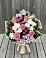 Букет цветов из: Альстромерии, Гвоздики, Розы и Хризантемы в Новой Пролетарке
