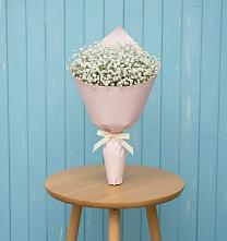 Букет цветов из:  Гипсофила в Новой Пролетарке