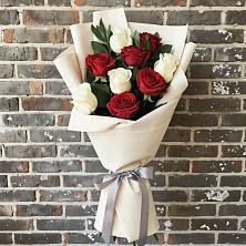 Букет цветов из:  Розы в Новой Пролетарке
