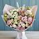 Букет цветов из: Альстромерии и Розы в Новой Пролетарке
