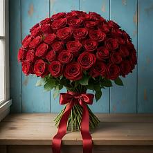 Букет Красные розы Блэк Меджик в Новой Пролетарке