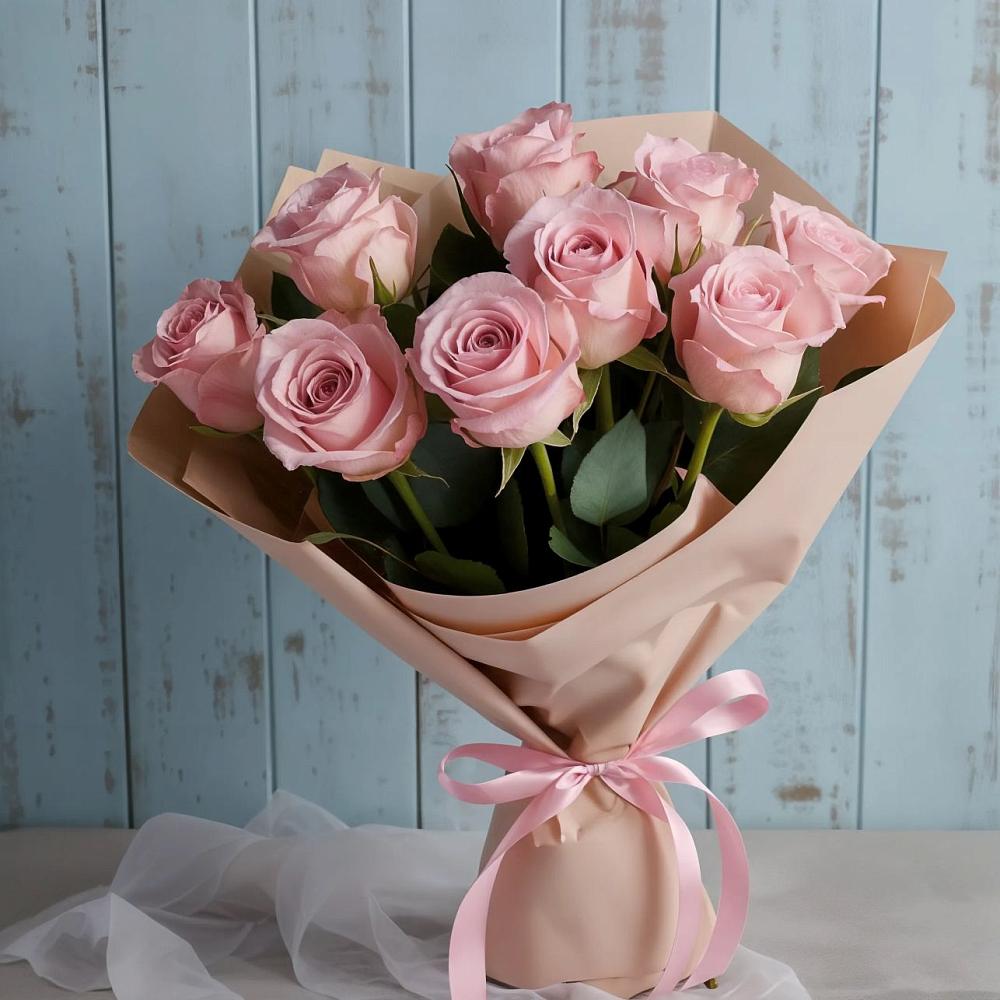 Букет цветов из: Розы в Новой Пролетарке