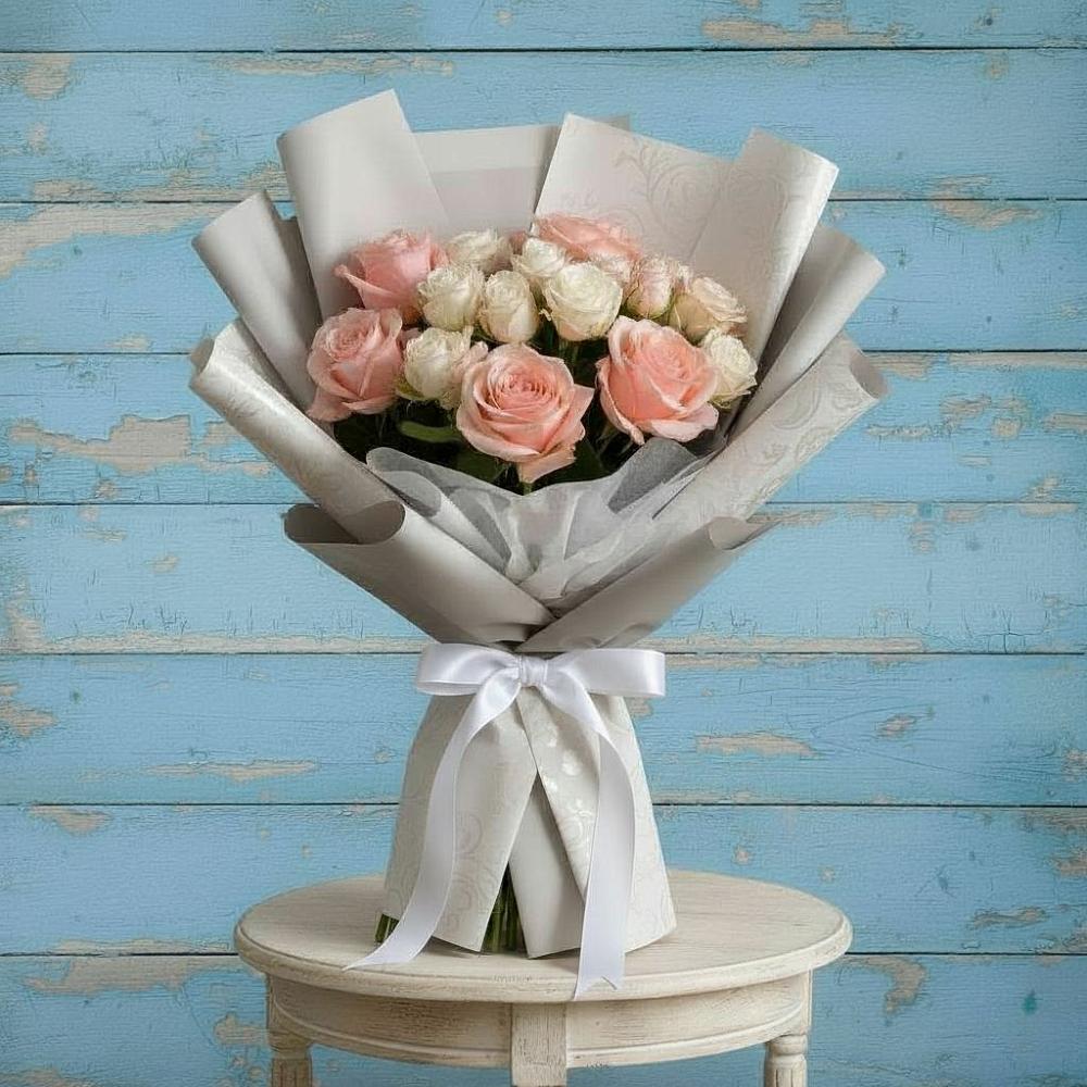 Букет цветов из: Розы в Новой Пролетарке