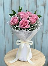 Букет цветов из:  Розы в Новой Пролетарке