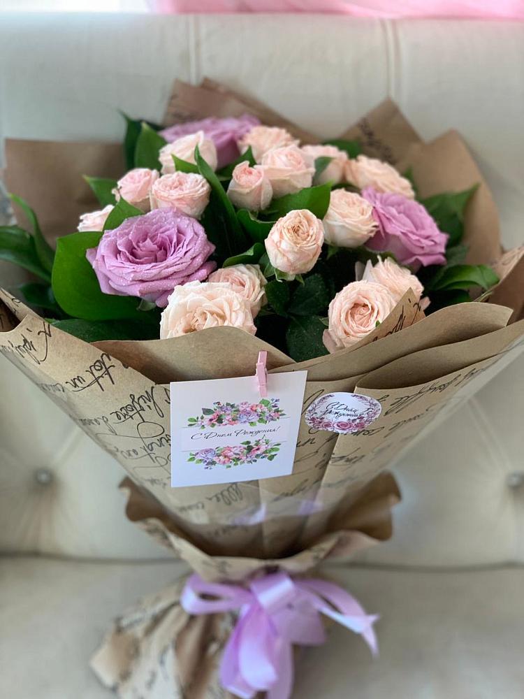 Букет цветов из: Розы в Новой Пролетарке