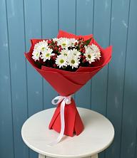 Букет цветов из:  Хризантемы в Новой Пролетарке