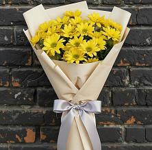 Букет цветов из:  Хризантемы в Новой Пролетарке