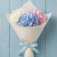 Букет цветов из:  Гортензия в Новой Пролетарке