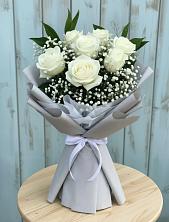 Букет цветов из:  Розы в Новой Пролетарке