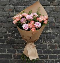 Букет цветов из:  Розы в Новой Пролетарке