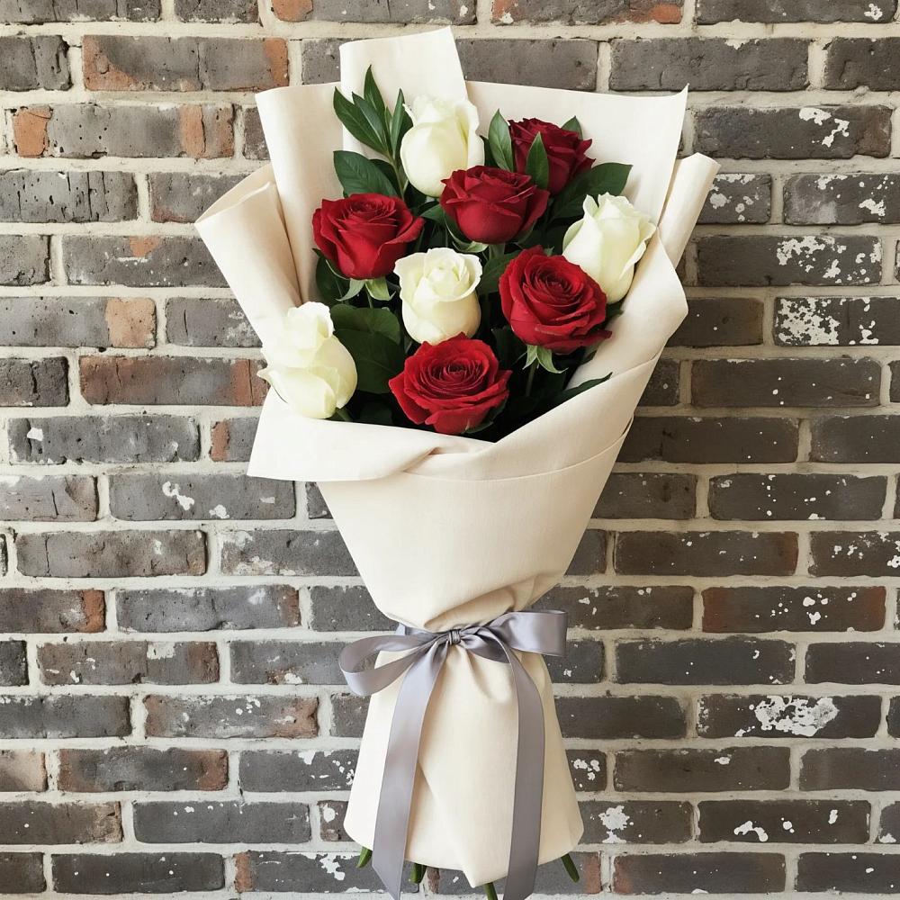 Букет цветов из: Розы в Новой Пролетарке