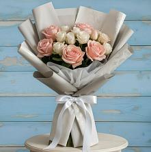 Букет цветов из:  Розы в Новой Пролетарке