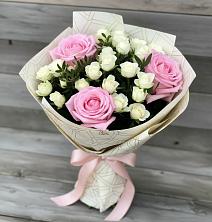 Букет цветов из:  Розы в Новой Пролетарке