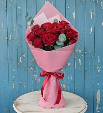 Букет цветов из:  Розы в Новой Пролетарке