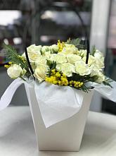 Цветочная композиция из Розы  в Новой Пролетарке