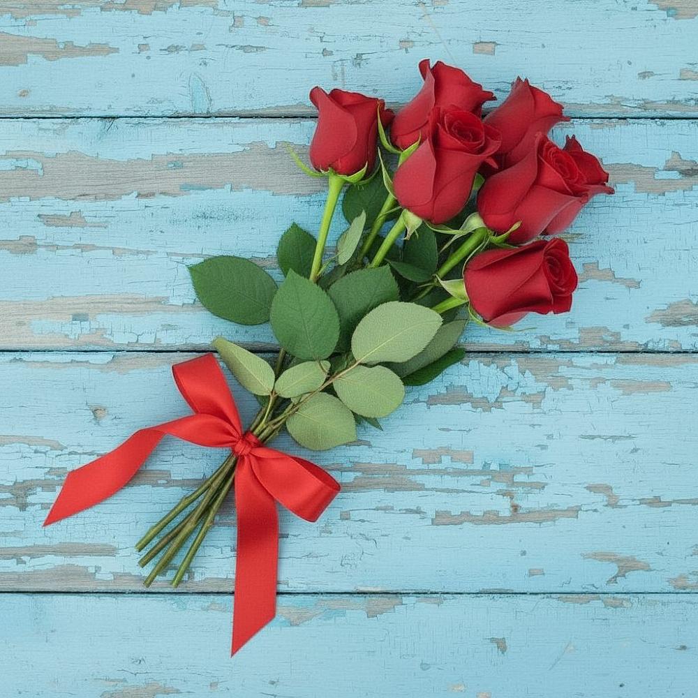 Букет Красные розы в Новой Пролетарке