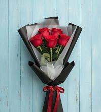 Букет цветов из:  Розы в Новой Пролетарке