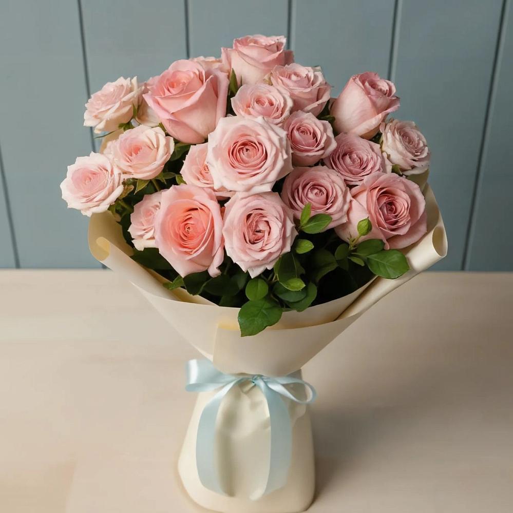 Букет Розовый шарм в Новой Пролетарке