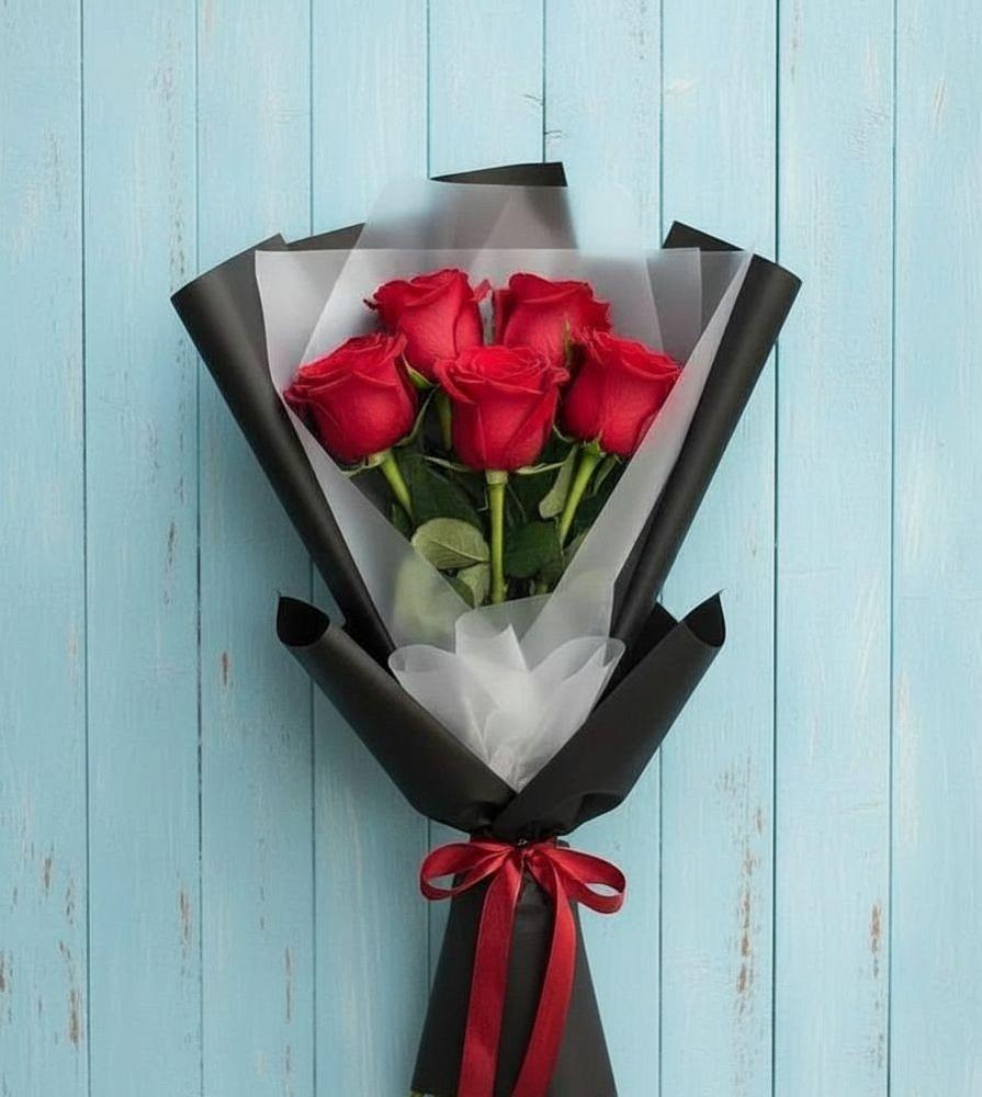 Букет цветов из: Розы в Новой Пролетарке