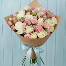 Букет цветов из:  Розы #REPLACE_PRED# Новой Пролетарке