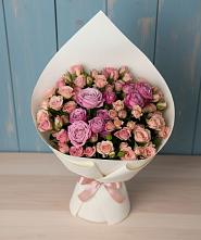 Букет цветов из:  Розы в Новой Пролетарке